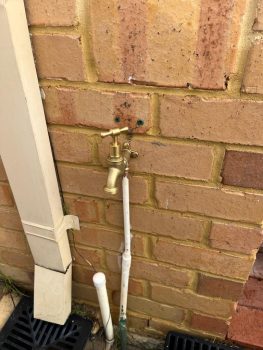 supply and installation of new tap